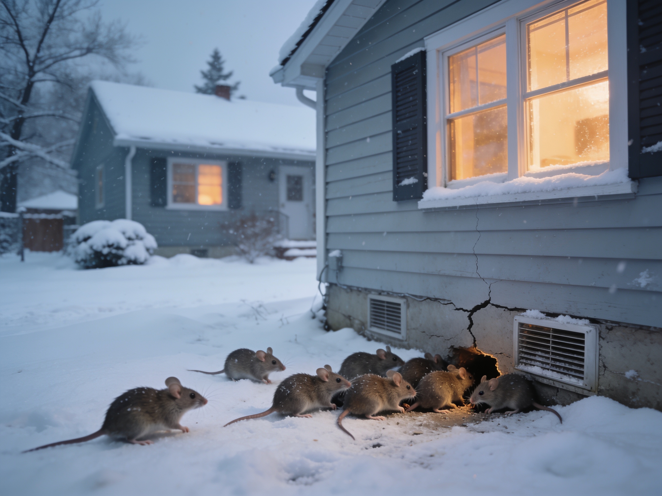 How Wisconsin Winters Push Mice Indoors Around Wausau
